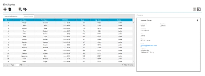 How do I add a new employee in Evolution Web Payroll-1