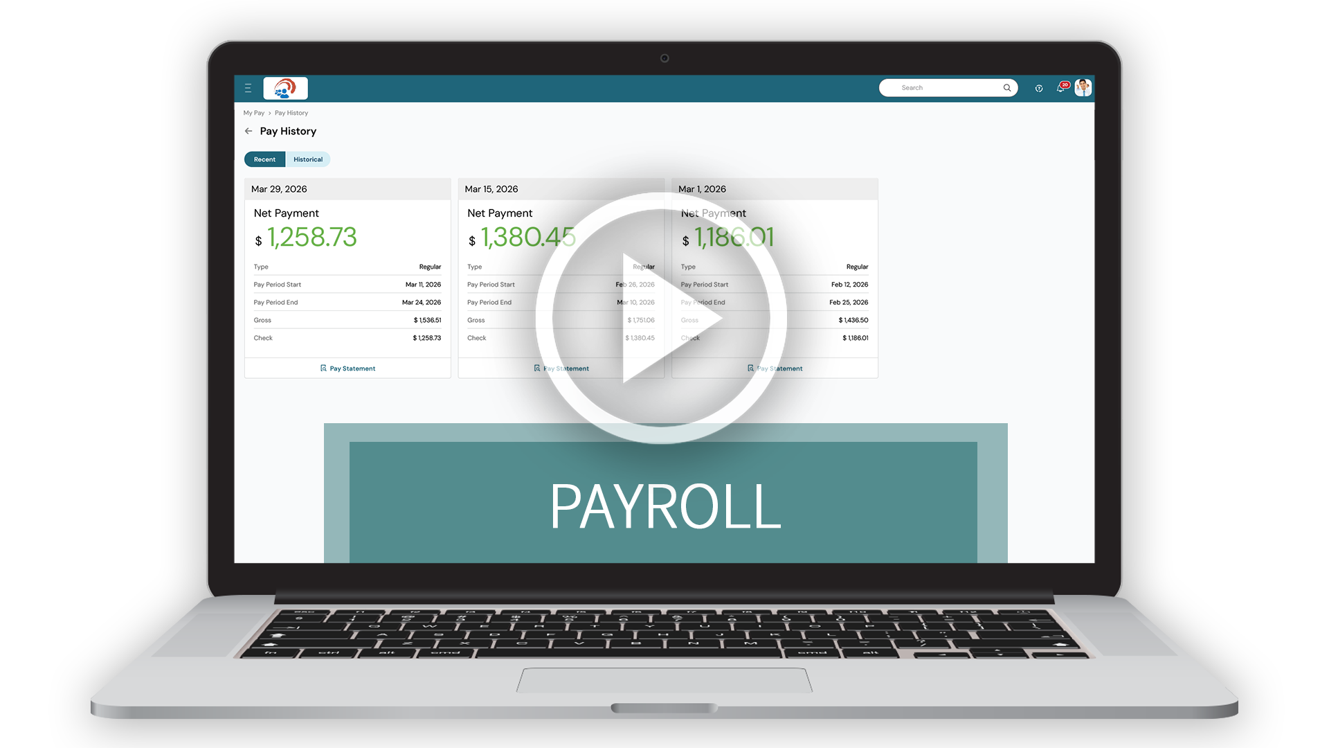 Payroll Demo Video Thumbnail