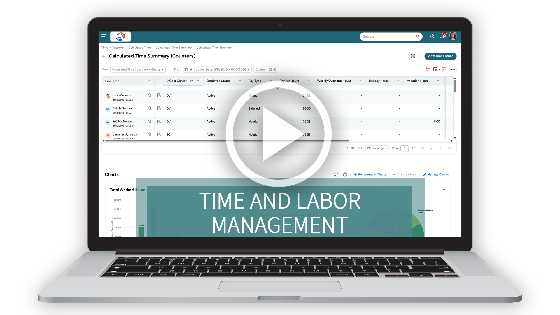 Time and Attendance Demo Video Thumbnail